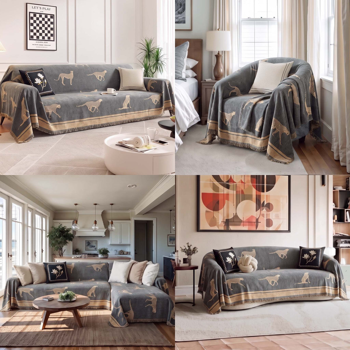Savanna Luxe Anti-Pilling Sofa / Couch Cover