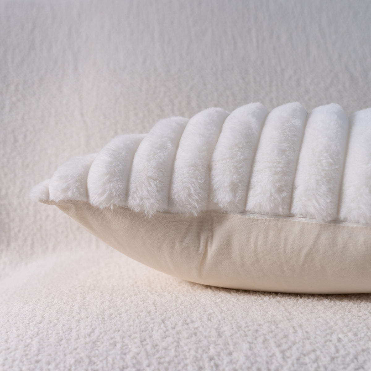 CloudFur Cushion Cover - Faux Fur Throw Pillow Cover 45cm