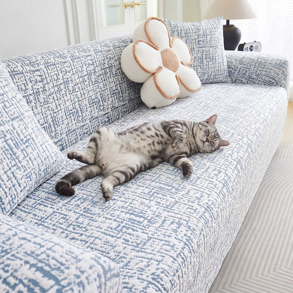 CoolCover Sofa Slipcover - Cooling Stretch Pet Couch Cover