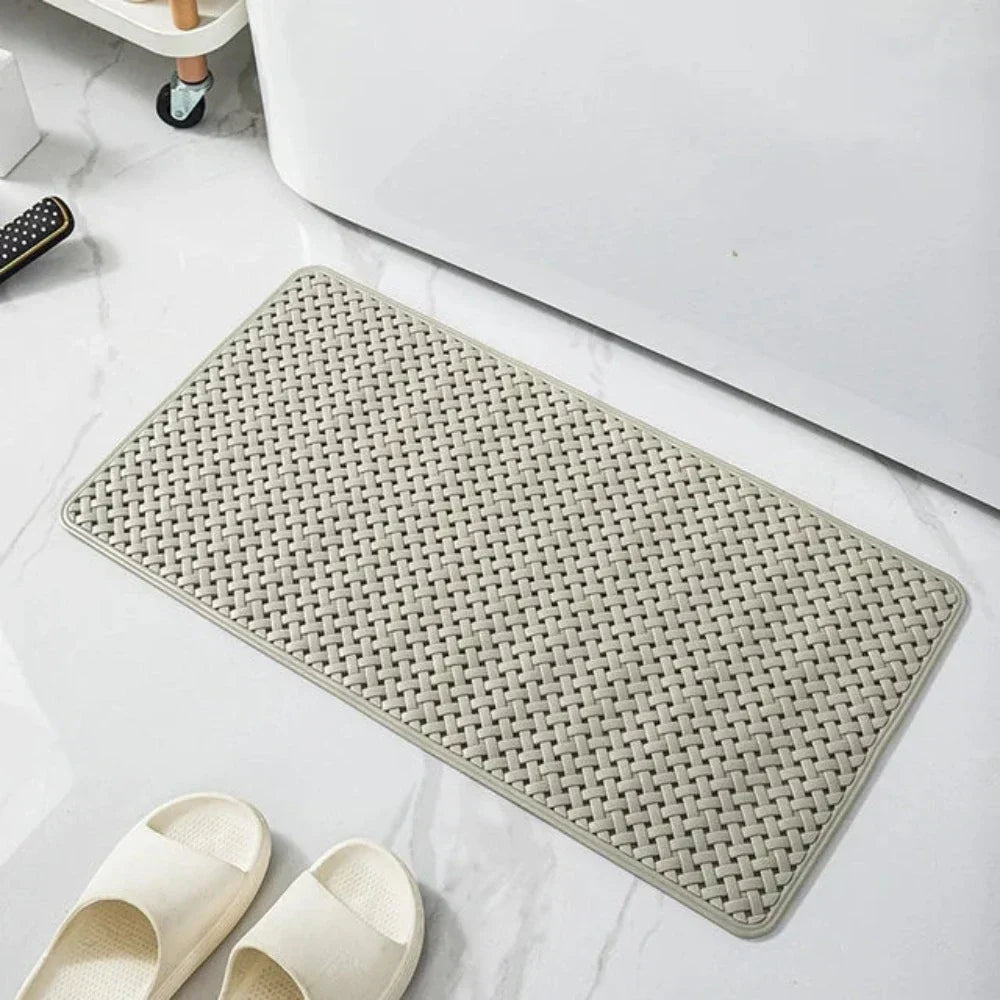 Non-Slip Bathtub Mat with Suction Cups - Quick Dry Bath Mat