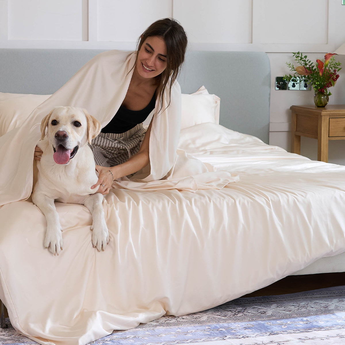 ShedShield Bamboo Quilt Cover - pet friendly bedding
