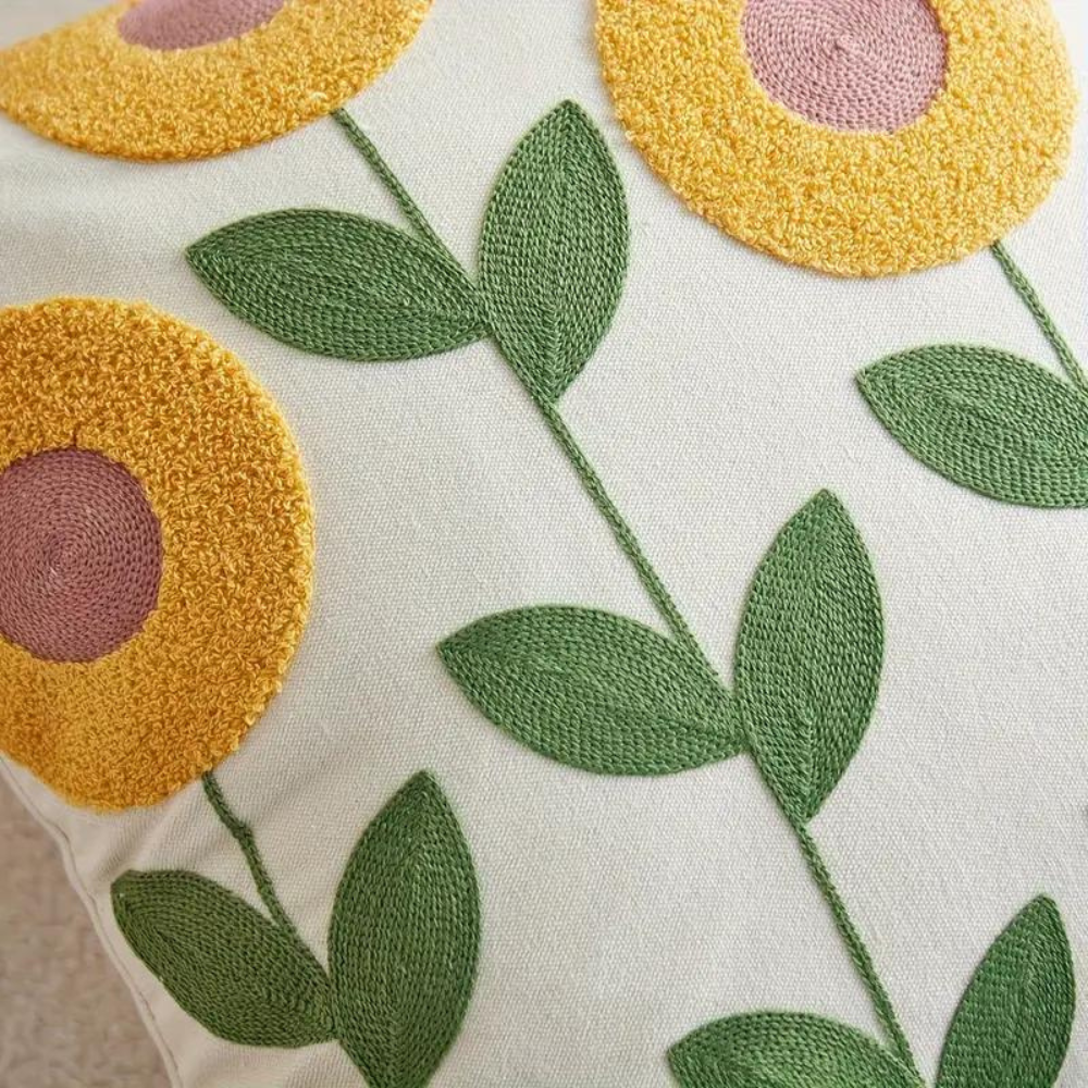 Botanica Floral Cushion Cover - Woven 45cm Pillow Cover