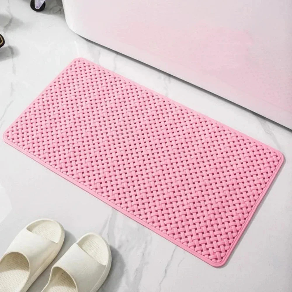 Non-Slip Bathtub Mat with Suction Cups - Quick Dry Bath Mat