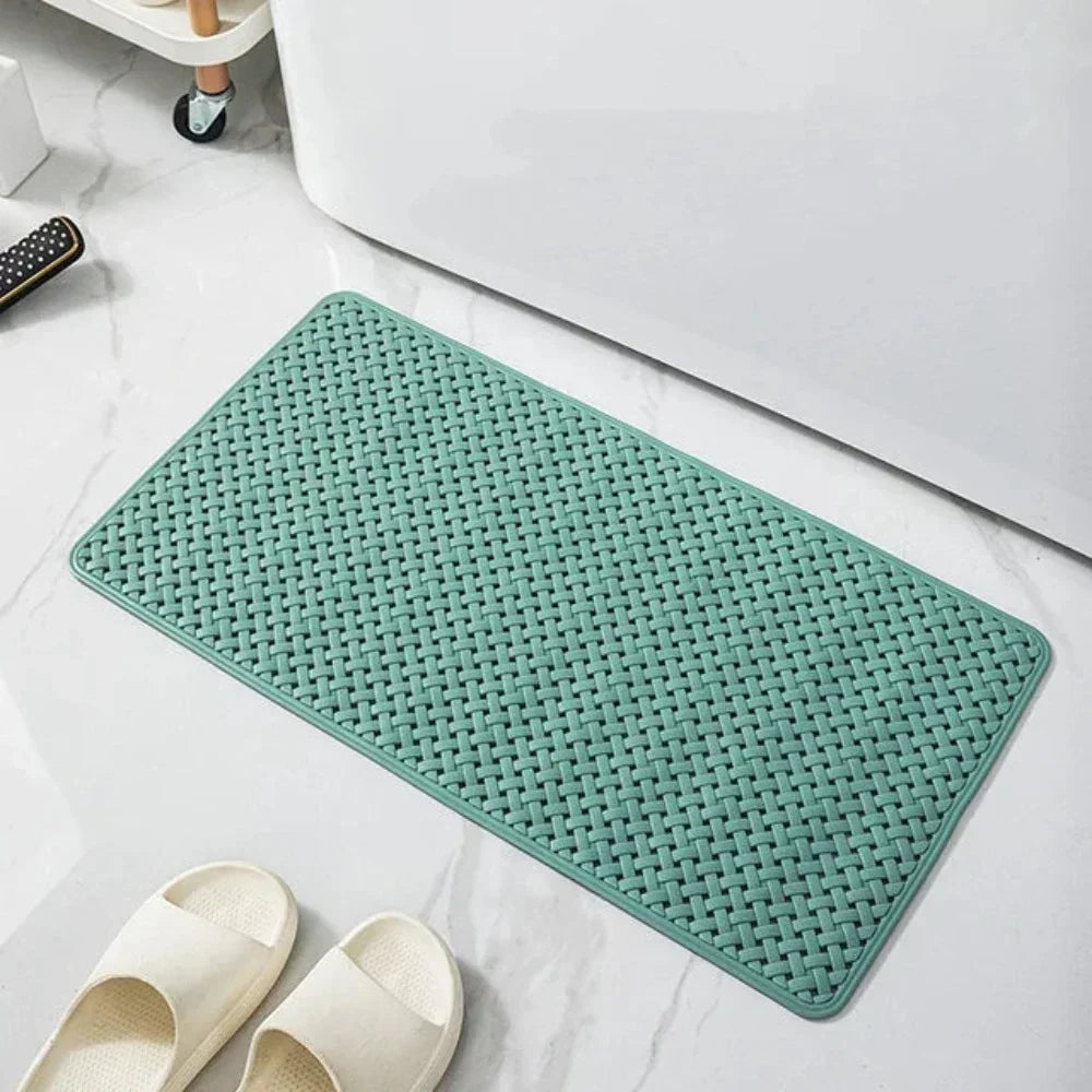 Non-Slip Bathtub Mat with Suction Cups - Quick Dry Bath Mat