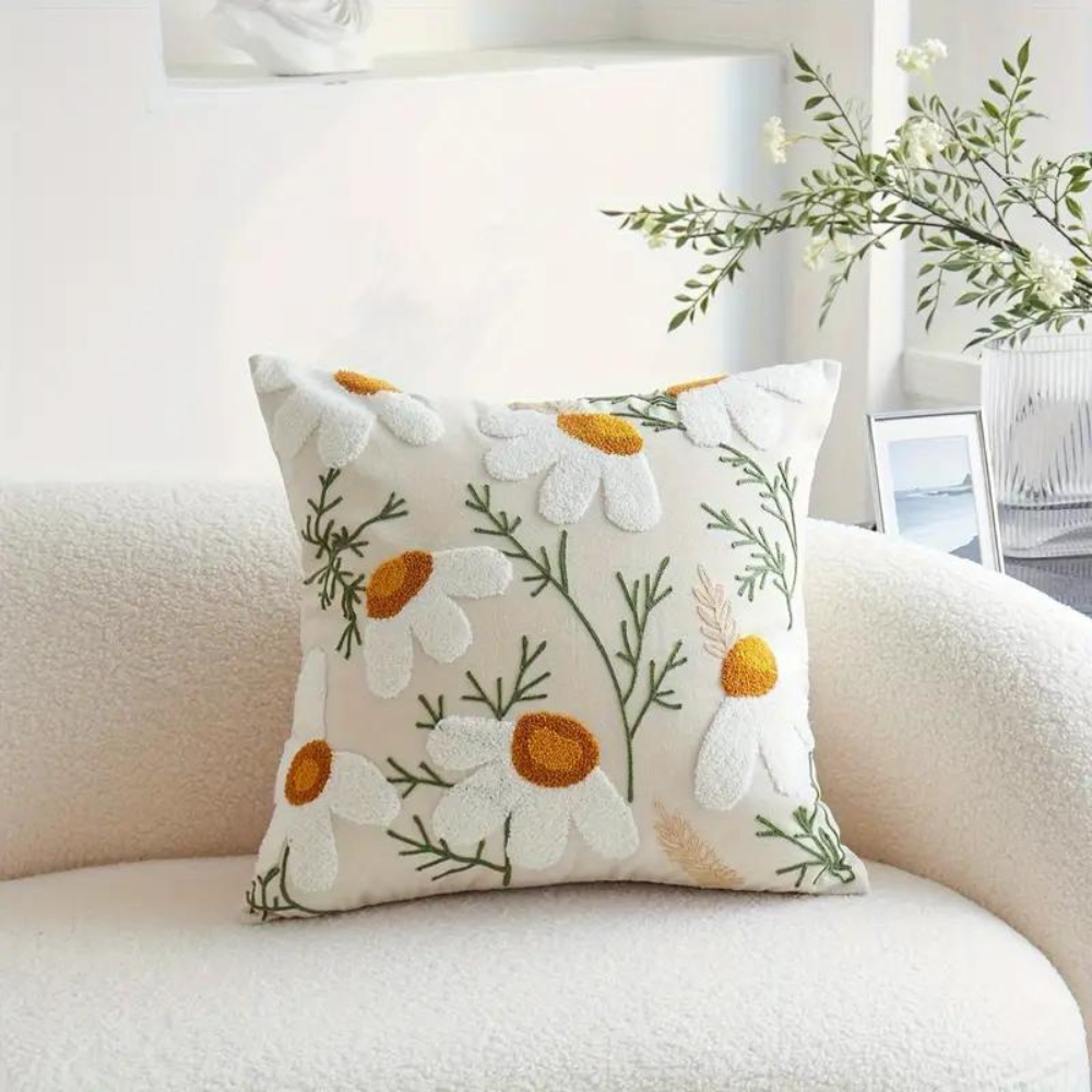 Botanica Floral Cushion Cover - Woven 45cm Pillow Cover