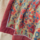 Heirloom Bloom Cotton Gauze Summer Blanket - Boho Bedspread