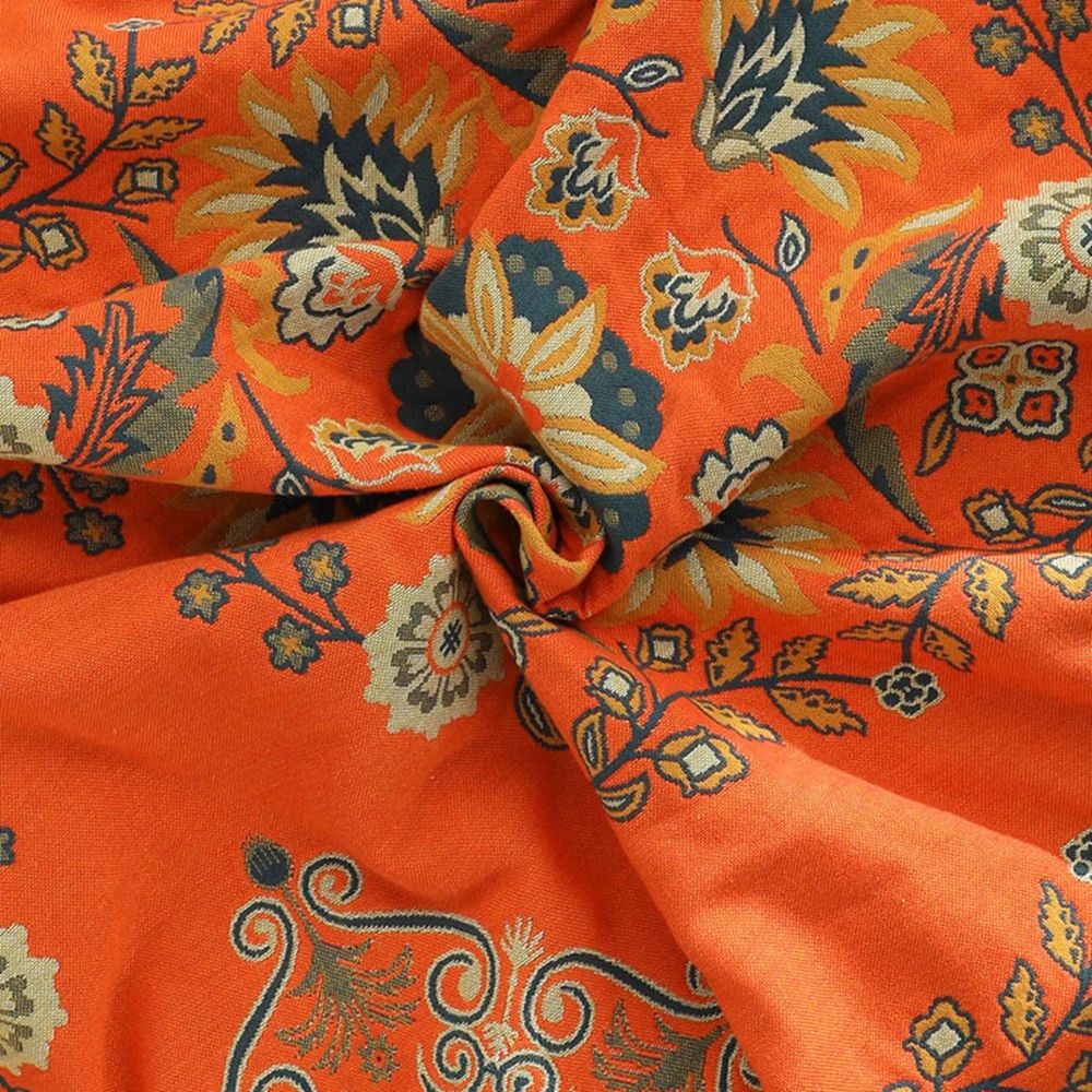 Cotton Gauze Throw Blanket - Floral Boho Bedspread