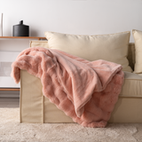 CloudFur Throw Blanket - Plush Faux Fur Sofa & Bed Throw