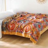 Lightweight Summer Blanket - Breathable Cotton Bedspread
