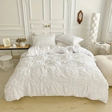 Pinch Pleat Quilt Cover Set - Floral Doona Cover