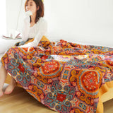 Lightweight Summer Blanket - Breathable Cotton Bedspread