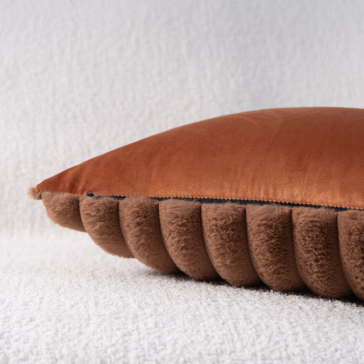 CloudFur Cushion Cover - Faux Fur Throw Pillow Cover 45cm