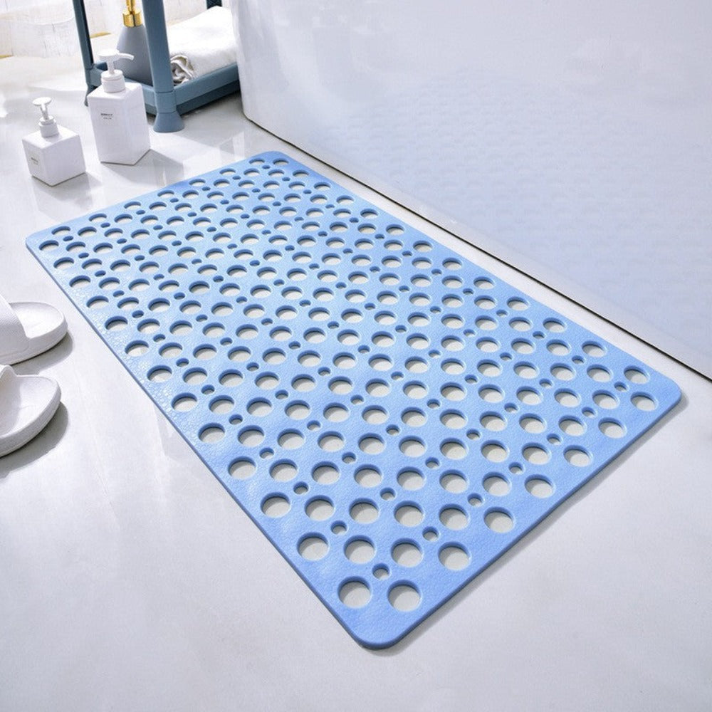 Anti-Slip Shower Floor Mat - Soft, Easy-Clean Bath Mat