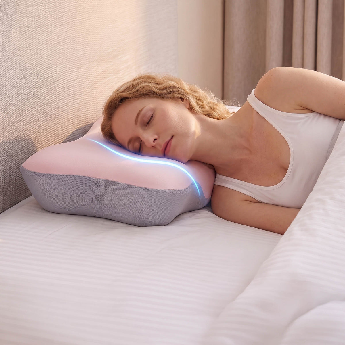 CloudContour Pillow - Ergonomic Memory Foam Contour Pillow