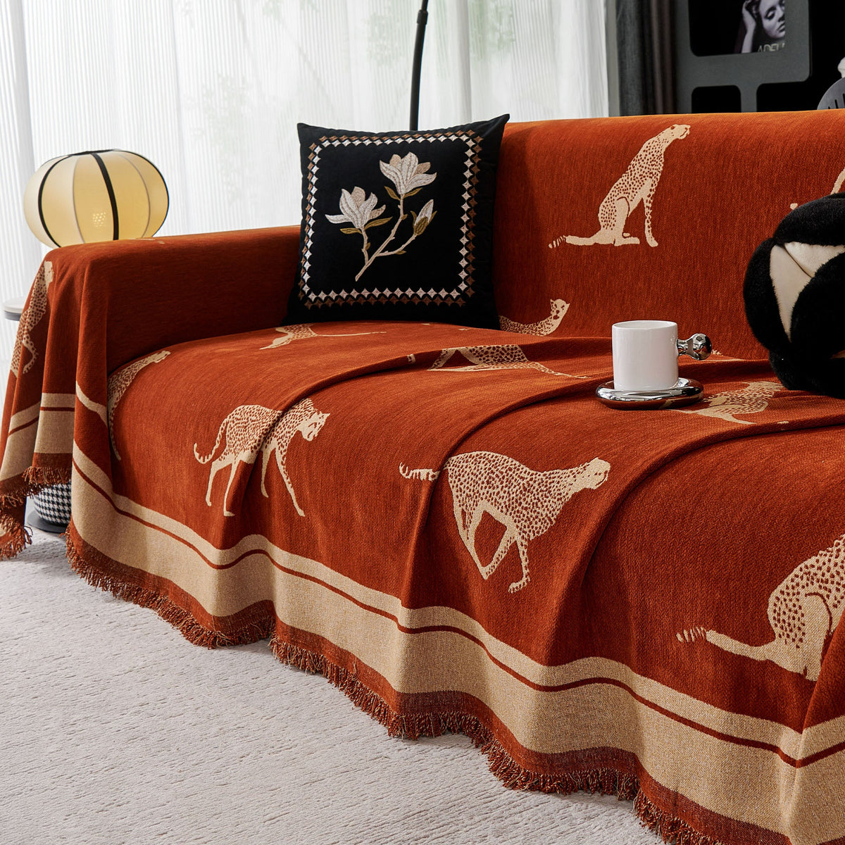Savanna Luxe Anti-Pilling Sofa / Couch Cover