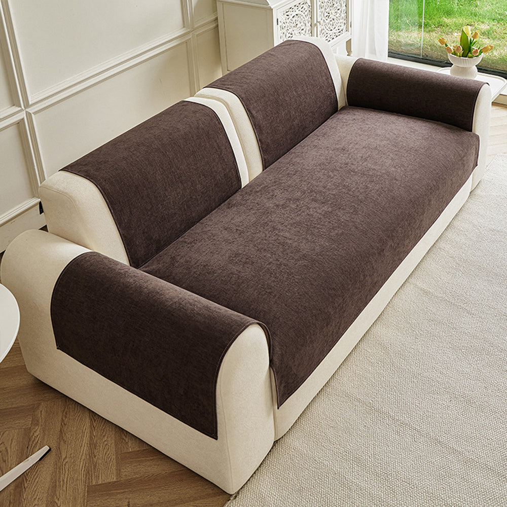 CleanEasy Sofa Cover - Non-Slip Chenille Couch Protector