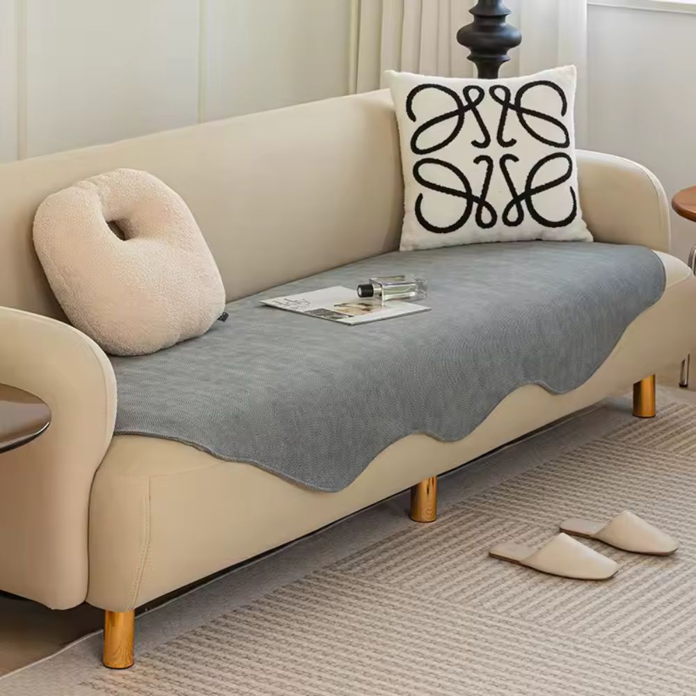 Everyday Quilted Couch Cover - Non-Slip Sofa Protector