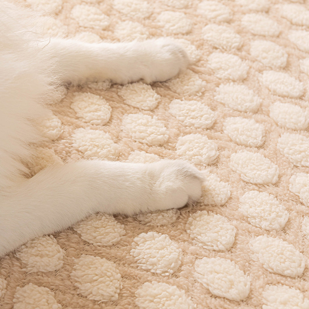 SofaSaver Pet Bed - Plush Bolster Couch Bed for Cats & Dogs