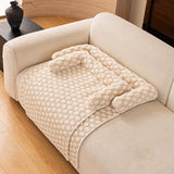 SofaSaver Pet Bed - Plush Bolster Couch Bed for Cats & Dogs