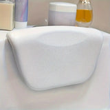 Spa Night Bathtub Pillow - Soft Silicone Neck Rest