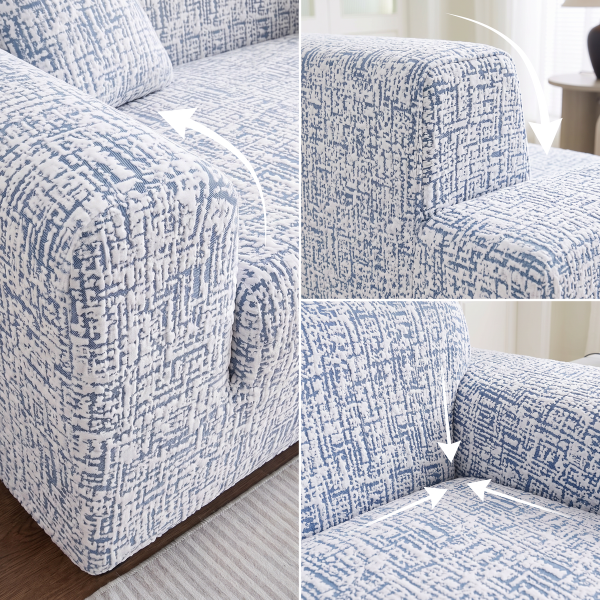CoolCover Sofa Slipcover - Cooling Stretch Pet Couch Cover