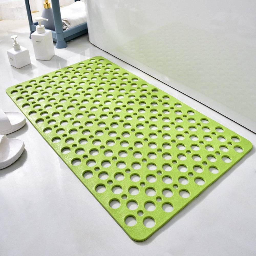 Anti-Slip Shower Floor Mat - Soft, Easy-Clean Bath Mat