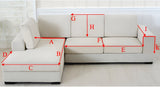 Sammet Velvet Sofa Cover - Plush Couch Cushion Cover