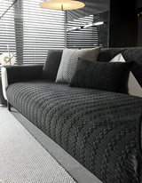 Sammet Velvet Sofa Cover - Plush Couch Cushion Cover