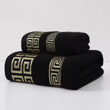Regal Terry Cotton Towel Set - 2 Piece Bath & Hand Towel