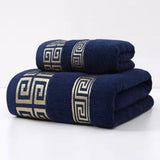 Regal Terry Cotton Towel Set - 2 Piece Bath & Hand Towel