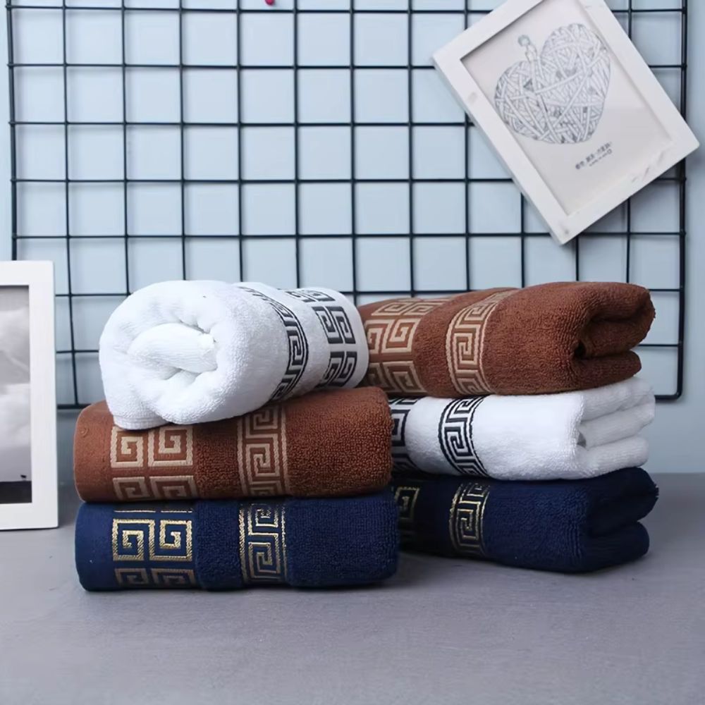 Regal Terry Cotton Towel Set - 2 Piece Bath & Hand Towel