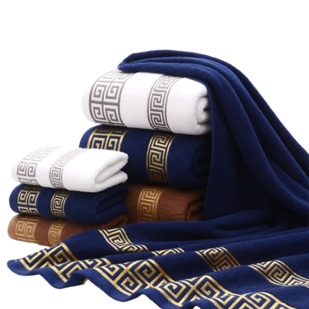 Regal Terry Cotton Towel Set - 2 Piece Bath & Hand Towel