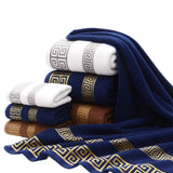 Regal Terry Cotton Towel Set - 2 Piece Bath & Hand Towel
