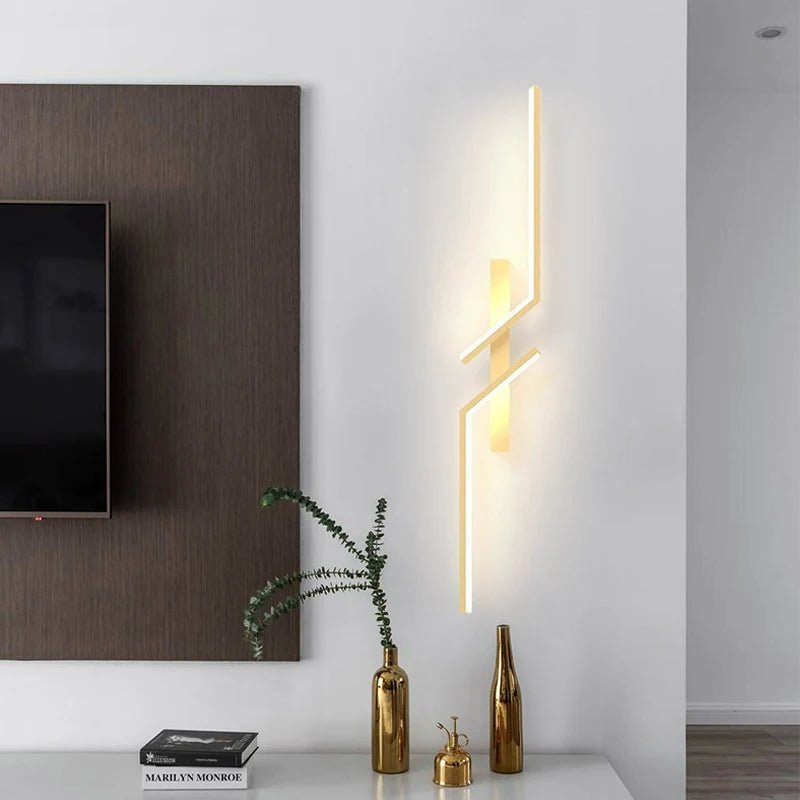 Linje Modern LED Wall Lamp - Bedroom & Hallway Wall Light