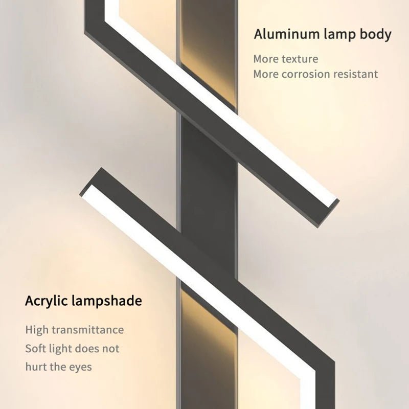 Linje Modern LED Wall Lamp - Bedroom & Hallway Wall Light