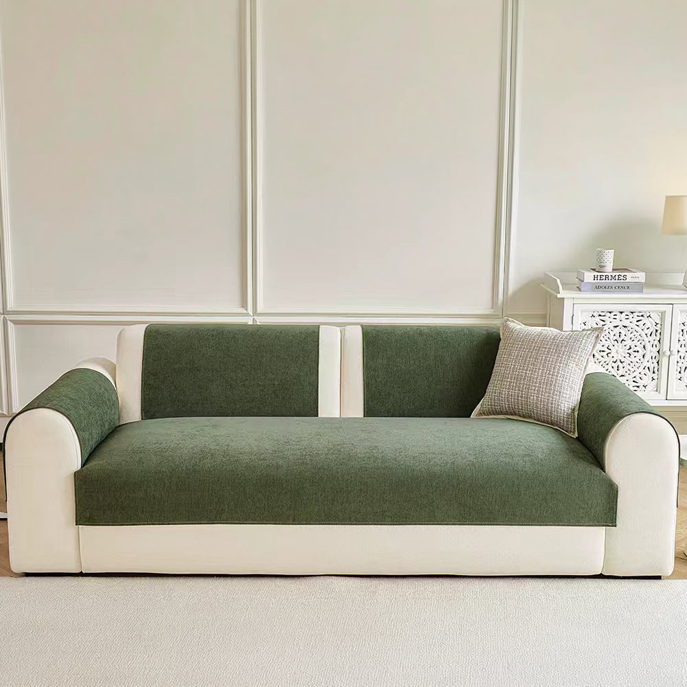 CleanEasy Sofa Cover - Non-Slip Chenille Couch Protector