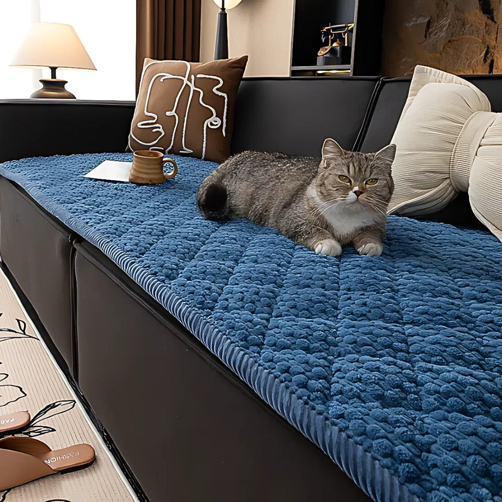 Pet Couch Cover - Non-Slip Quilted Sofa Protector for Dogs