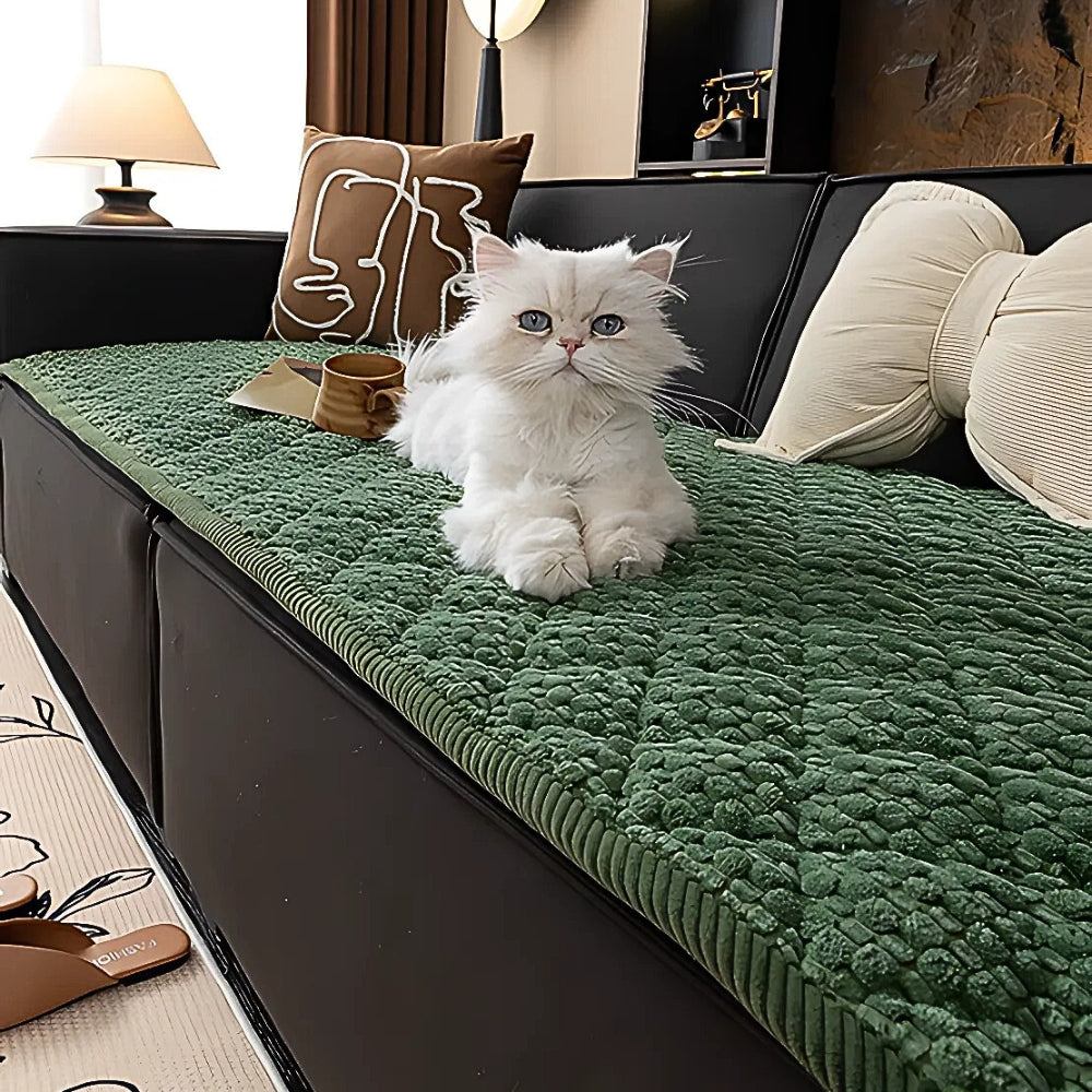Pet Couch Cover - Non-Slip Quilted Sofa Protector for Dogs