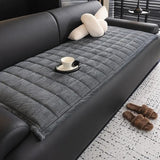 Non-Slip Couch Cover Mat - Quilted Sofa Seat Protector