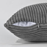 Cabin Corduroy Cushion Cover - Textured Sofa Pillow Cover