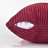 Cabin Corduroy Cushion Cover - Textured Sofa Pillow Cover