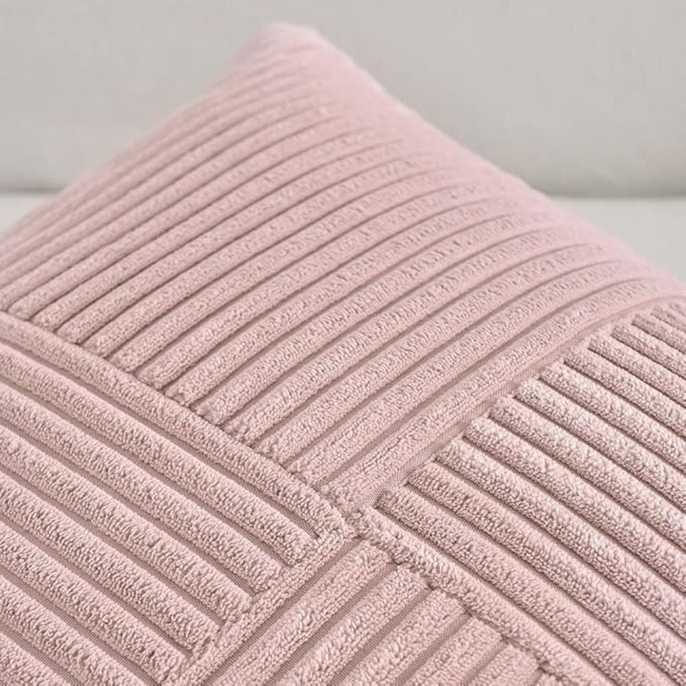 Cabin Corduroy Cushion Cover - Textured Sofa Pillow Cover