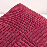 Cabin Corduroy Cushion Cover - Textured Sofa Pillow Cover