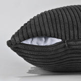 Cabin Corduroy Cushion Cover - Textured Sofa Pillow Cover