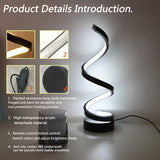 Spiral Modern Table Lamp