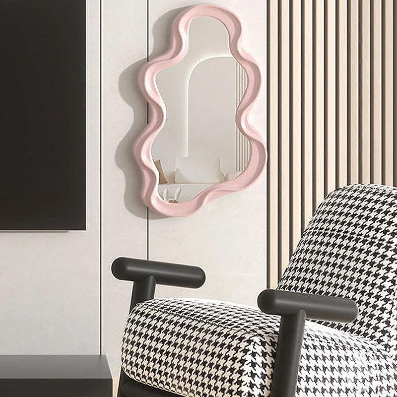 Moln Cloud Shaped Mirror - Wall Mirror for Bedroom & Bath