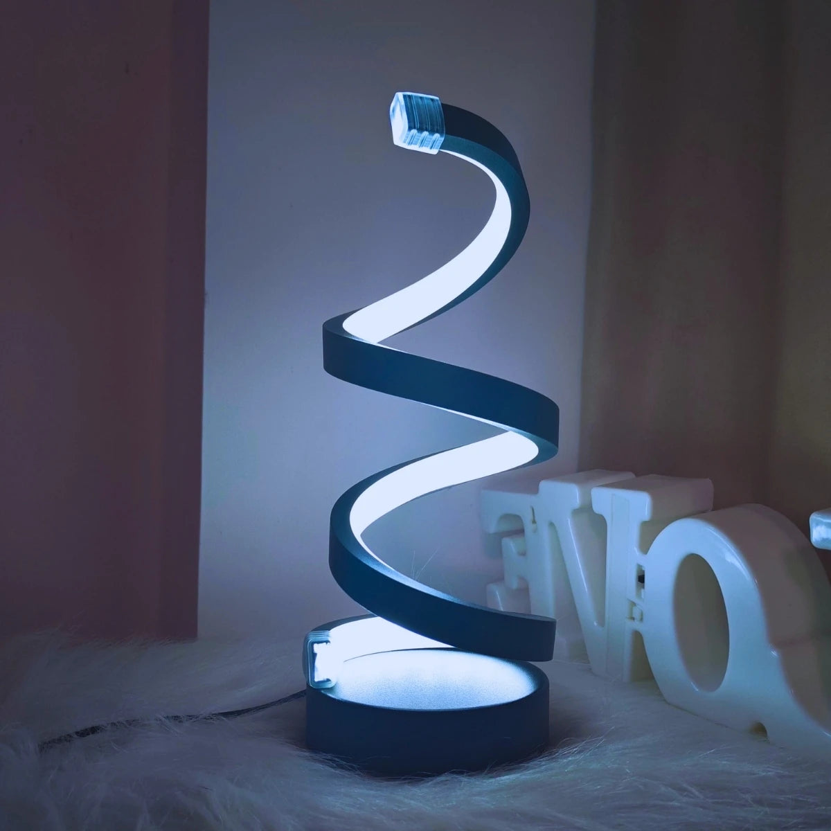 Spiral Modern Table Lamp