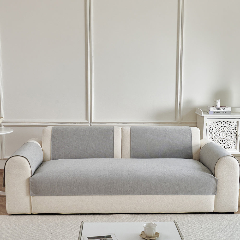 CleanEasy Sofa Cover - Non-Slip Chenille Couch Protector