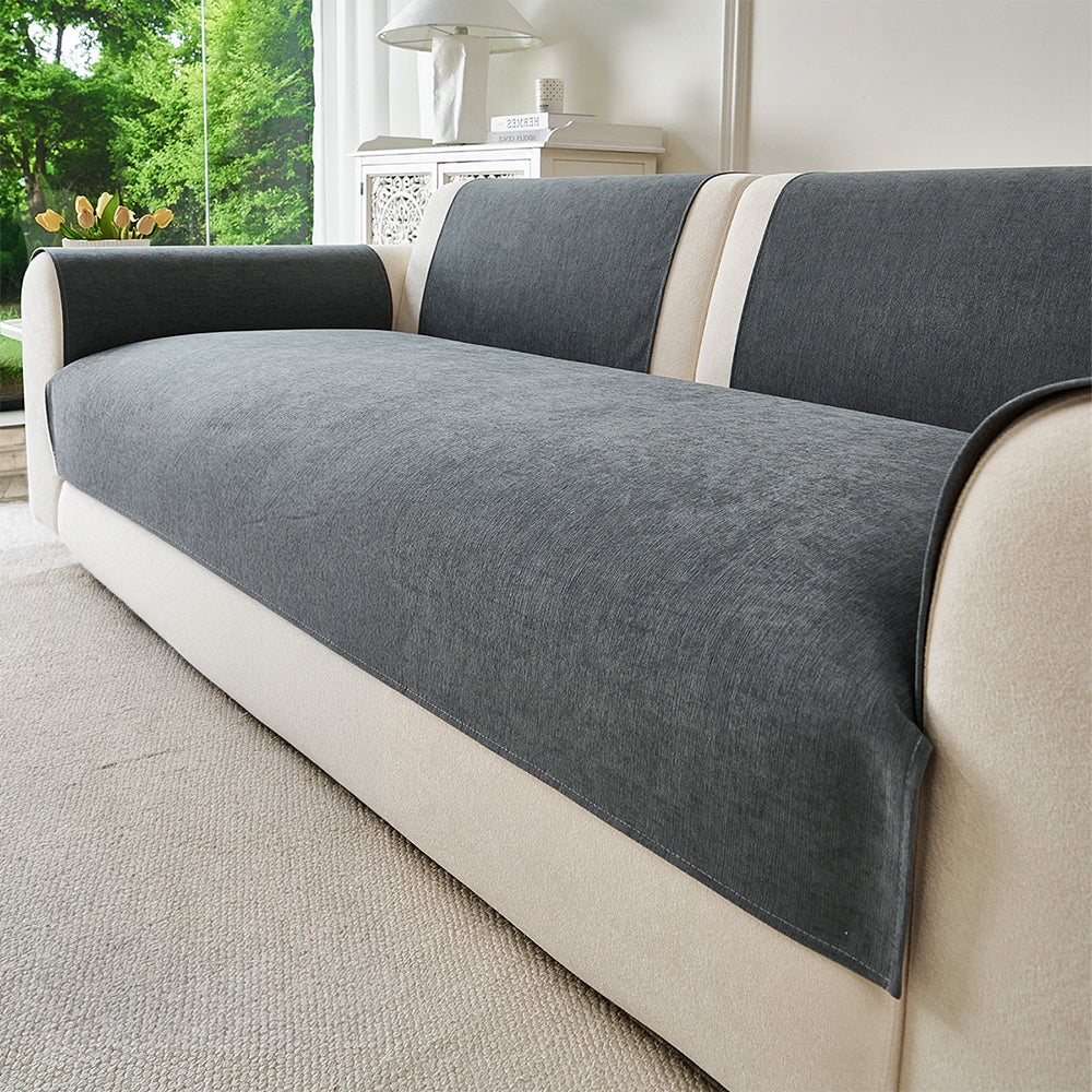CleanEasy Sofa Cover - Non-Slip Chenille Couch Protector