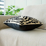 Rand Tiger Stripe Cushion Cover - Embroidered Sofa Pillow
